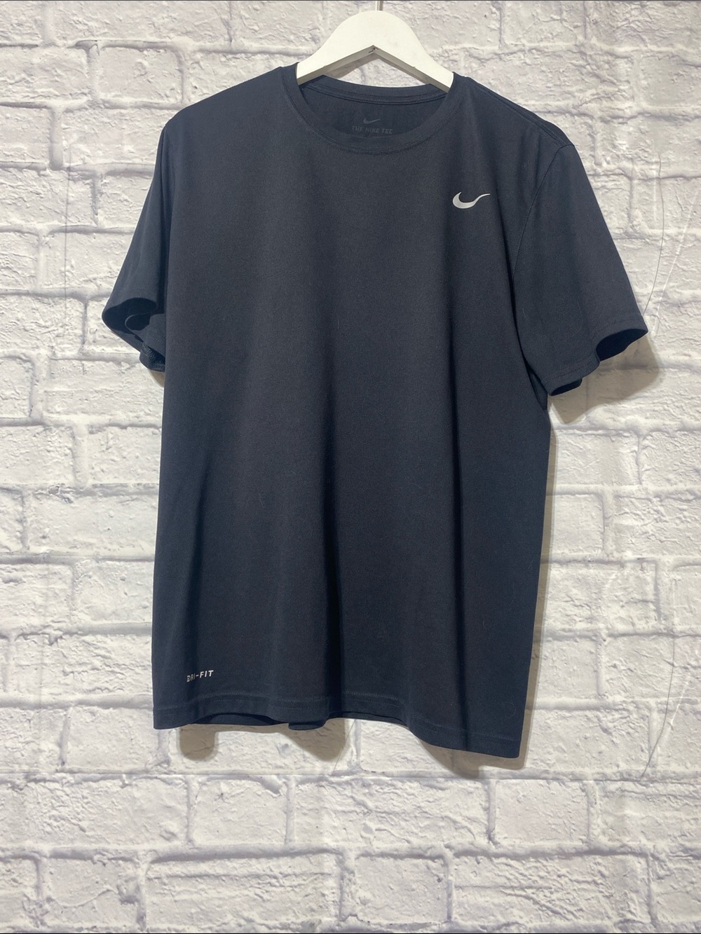 Nike Black Short-Sleeve Dri-FIT Performance Tee